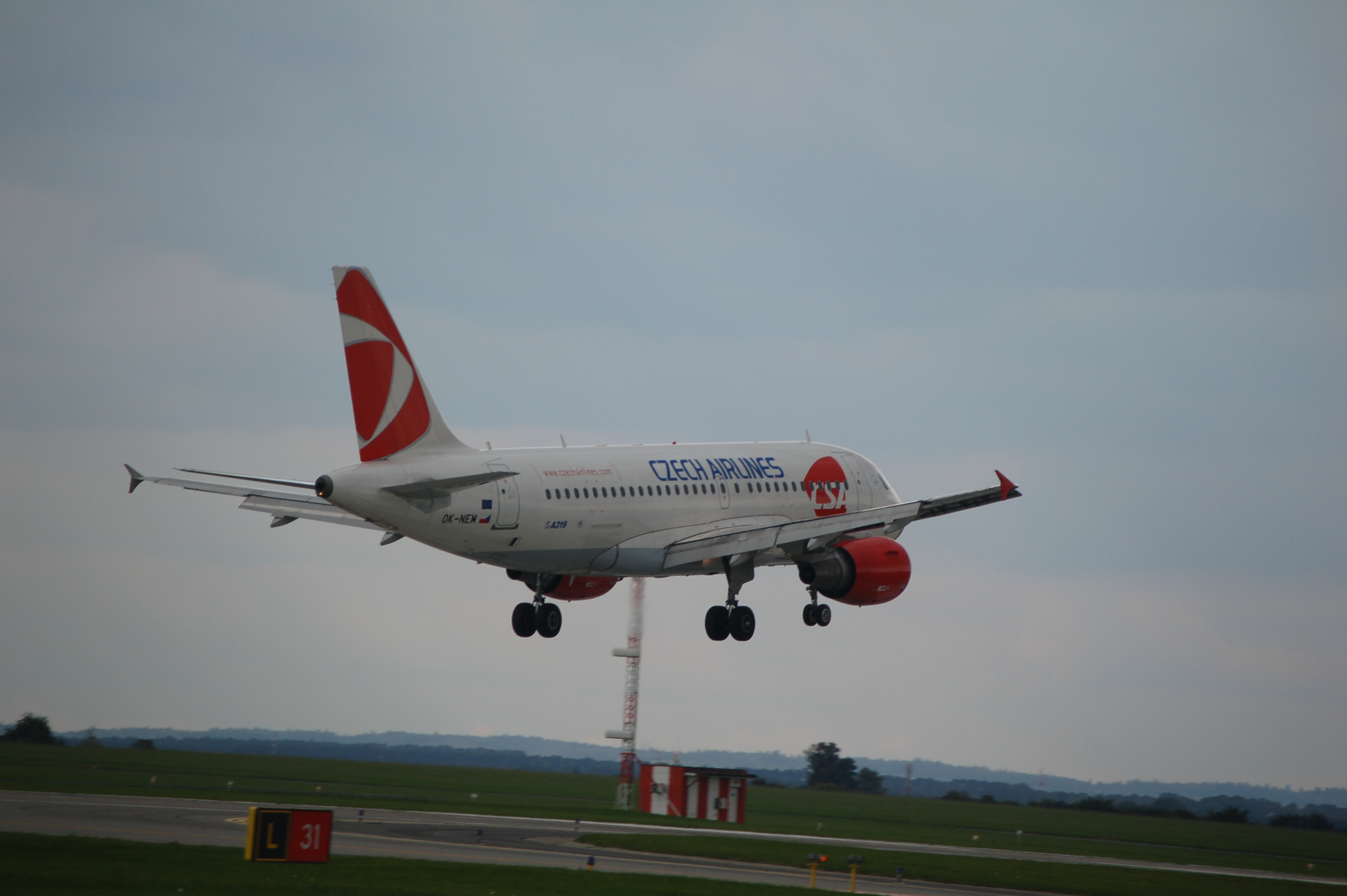 Czech airlines. . . .